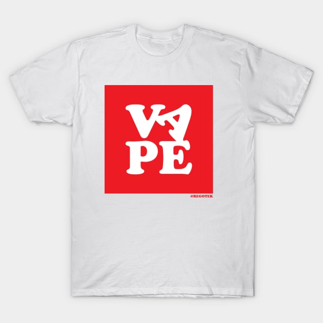 VAPE T-Shirt by Rego's Graphic Design